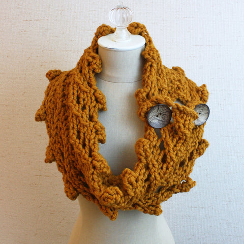 Rustico Cowl / Wrap Knitting Pattern