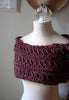 Bordeaux Cowl Neckwarmer Knitting Pattern