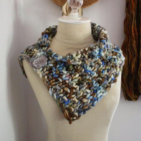 Granite Cowl / Neckwarmer Knitting Pattern