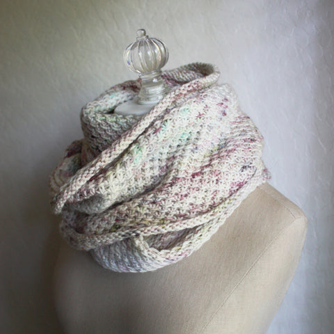 Phydelle Infinity Scarf / Cowl Knitting Pattern